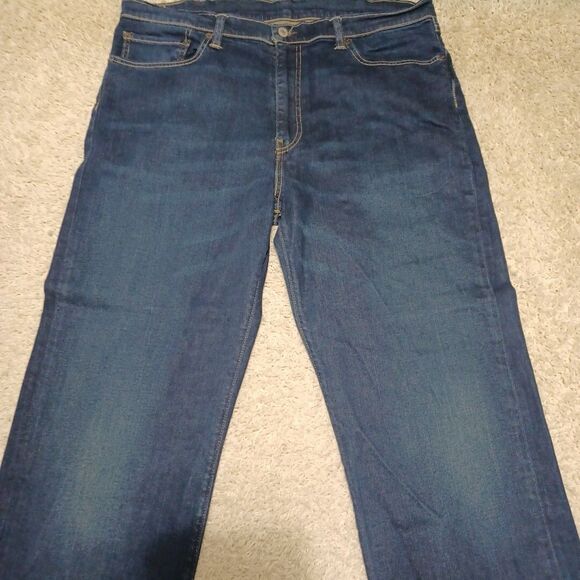 Levi's 751 Men's Denim Regular Leg Jeans Blue Size 40 x 34 Cowboy Ranch Country - Picture 2 of 10